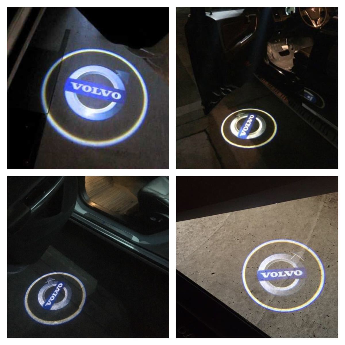 VOLVO Volvo door Logo courtesy lamp original exchange type Laser wellcome light projector LED S80 S60 V60 V40 XC60 XC90