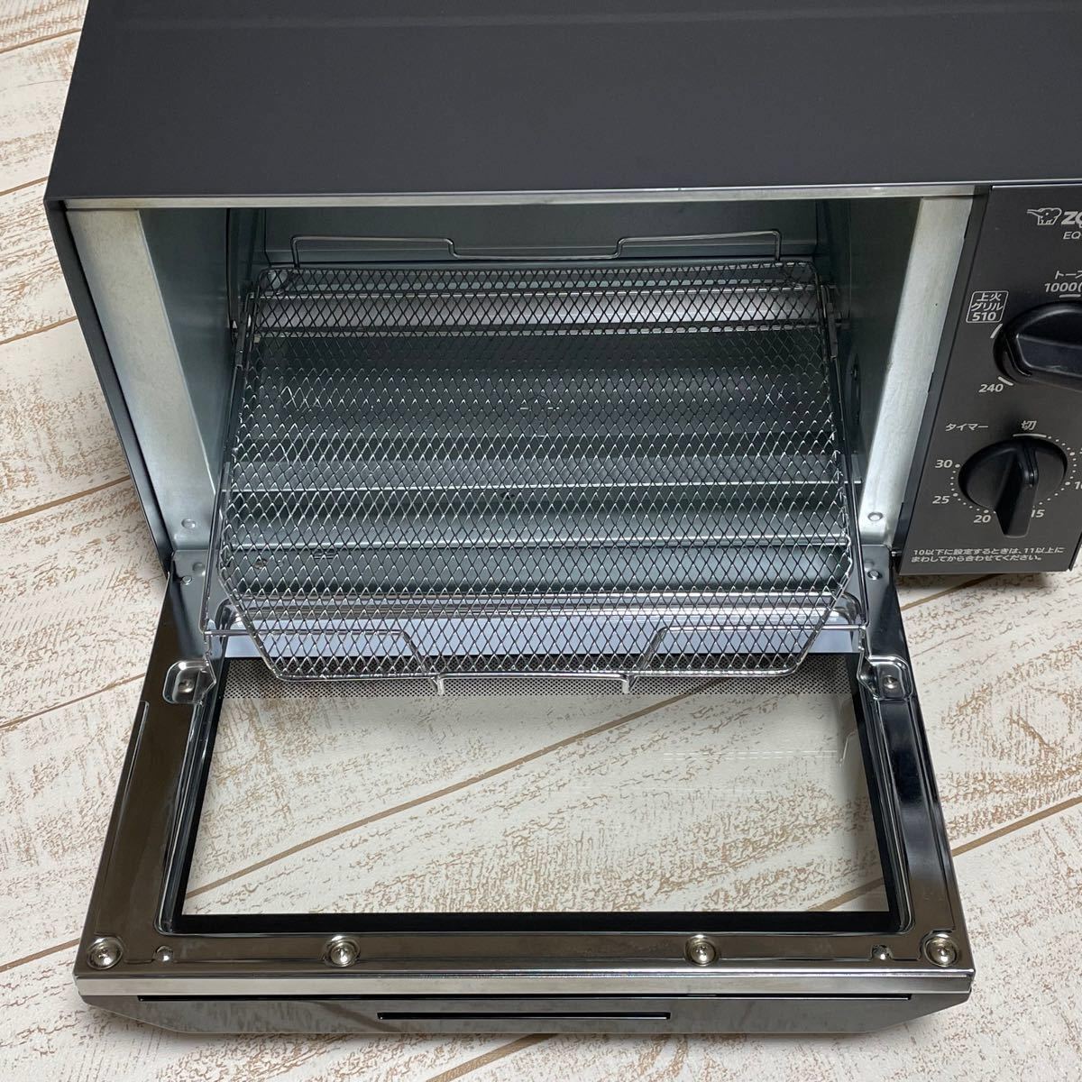 象印 ZOJIRUSHI オーブントースター ブラック EQ-AG22-BA 象印 ZOJIRUSHI オーブントースター ブラック EQ-AG22-BA