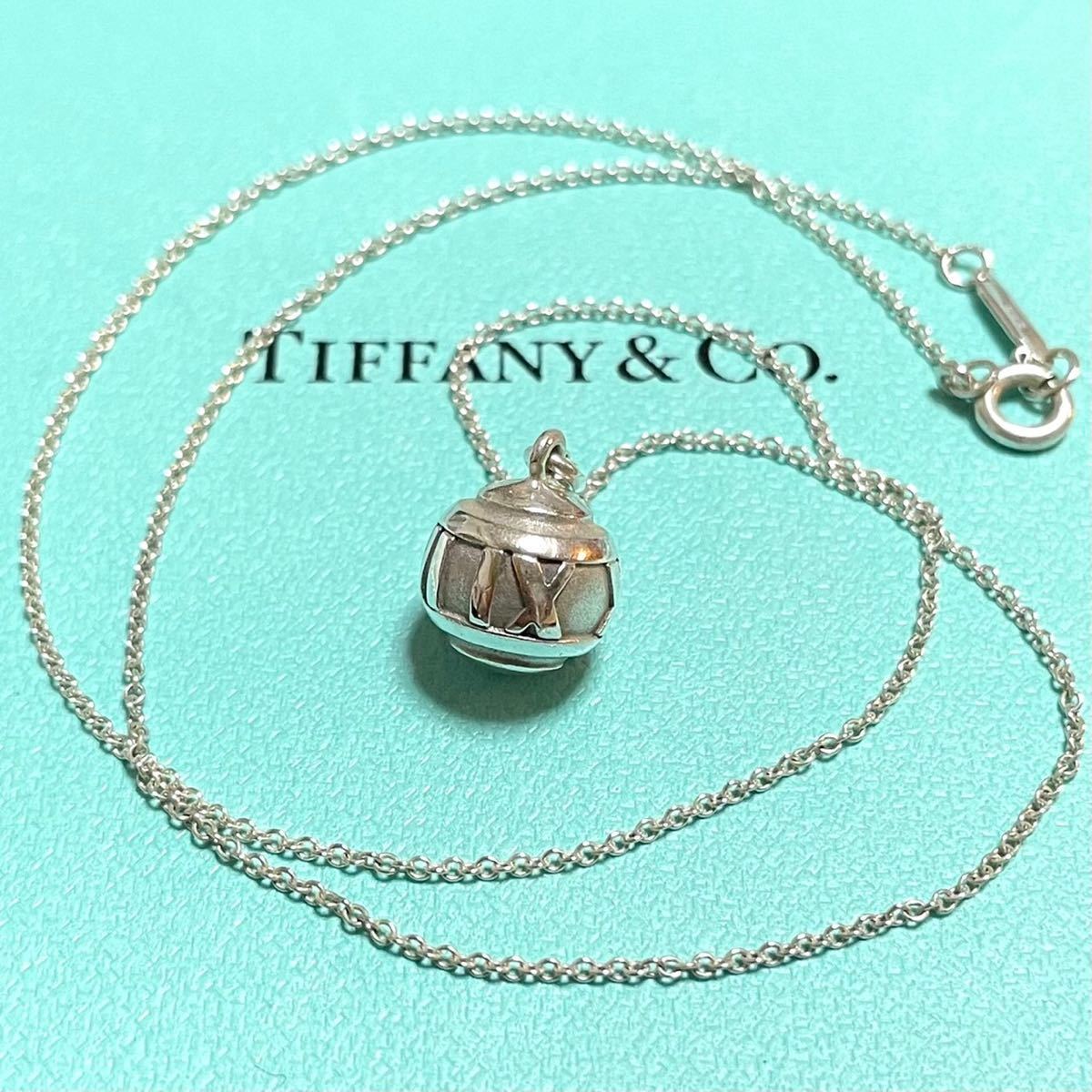 【希少・美品】ティファニー アトラス ボール ネックレス ペンダント　 TIFFANY&Co.