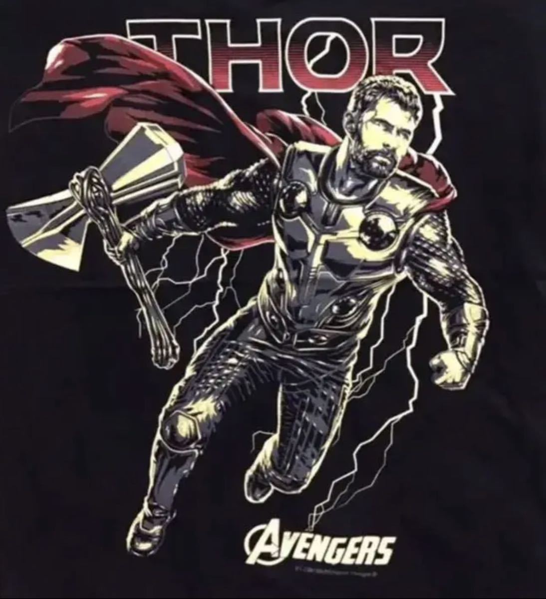 新品 マイティソー Tシャツ Mサイズ THOR アベンジャーズ 管627_画像2