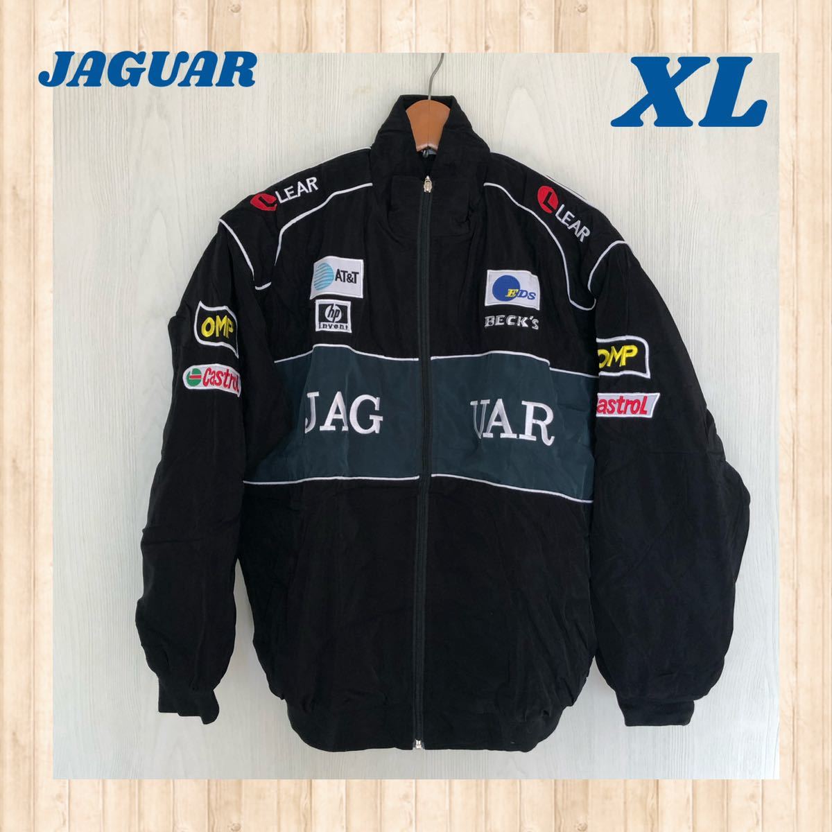 最低価格で販売 【JAGUAR】ジャガー レーシングジャケット ブルゾン 全