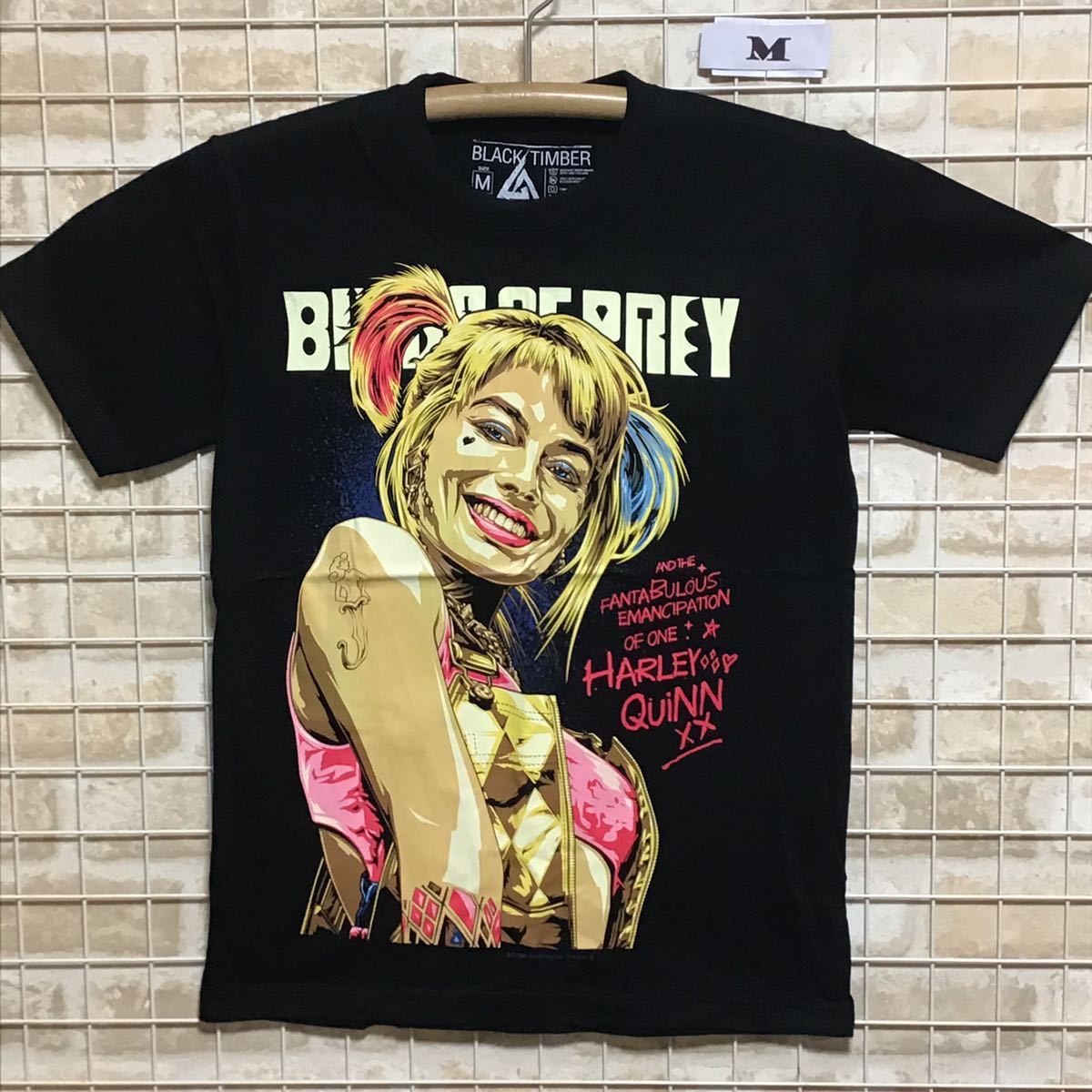 新品　新作　ハーレイクイン Tシャツ　Mサイズ　管4011_画像1