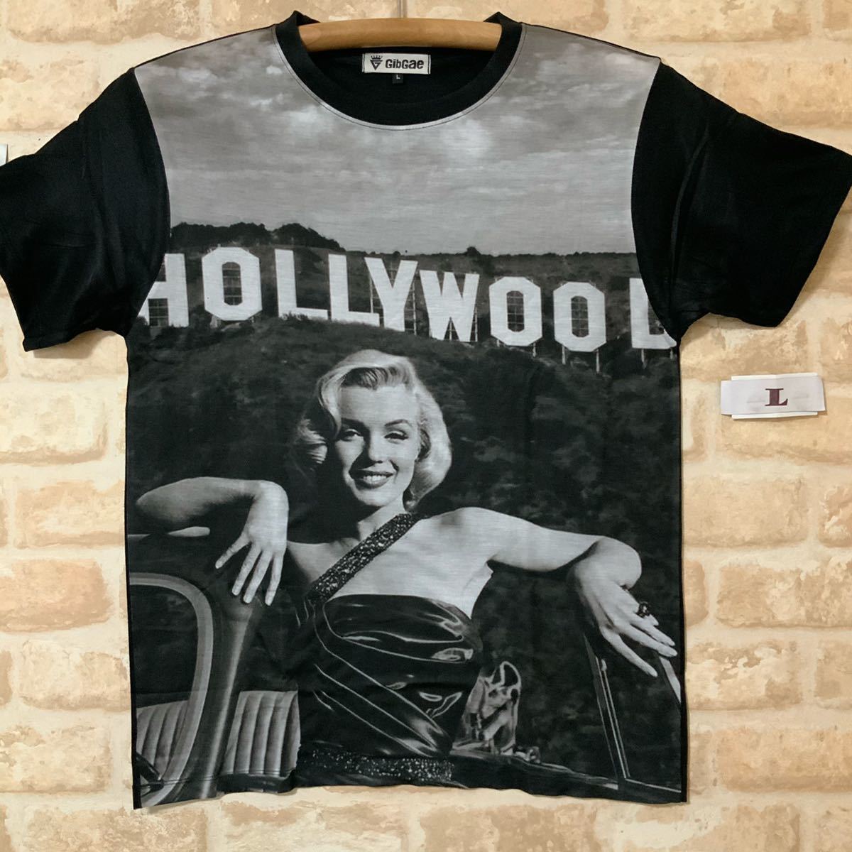 マリリンモンロー ハリウッド Tシャツ Lサイズ 管8605|PayPayフリマ