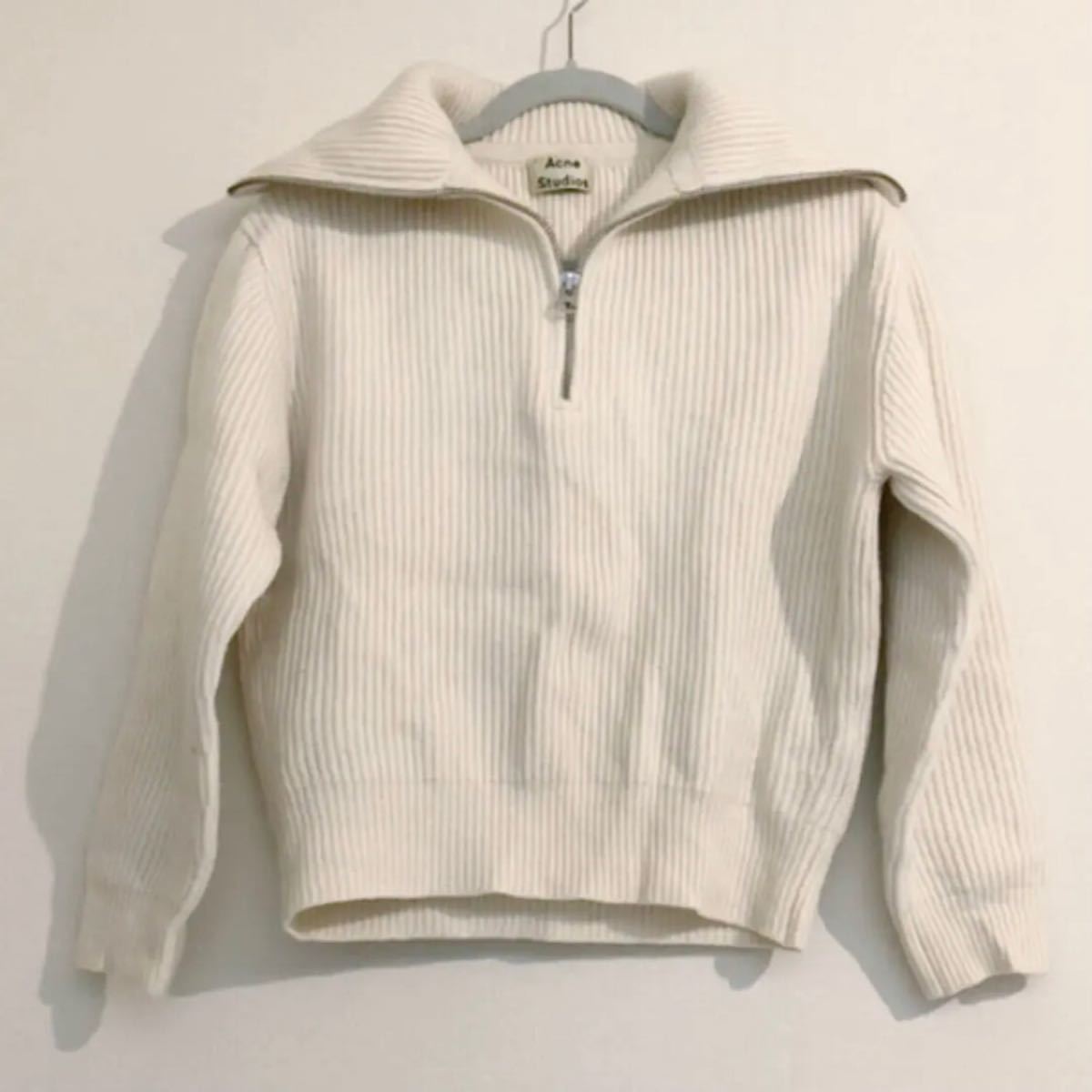 【12/31迄お値下げ】 Acne Studios ハーフジップニット