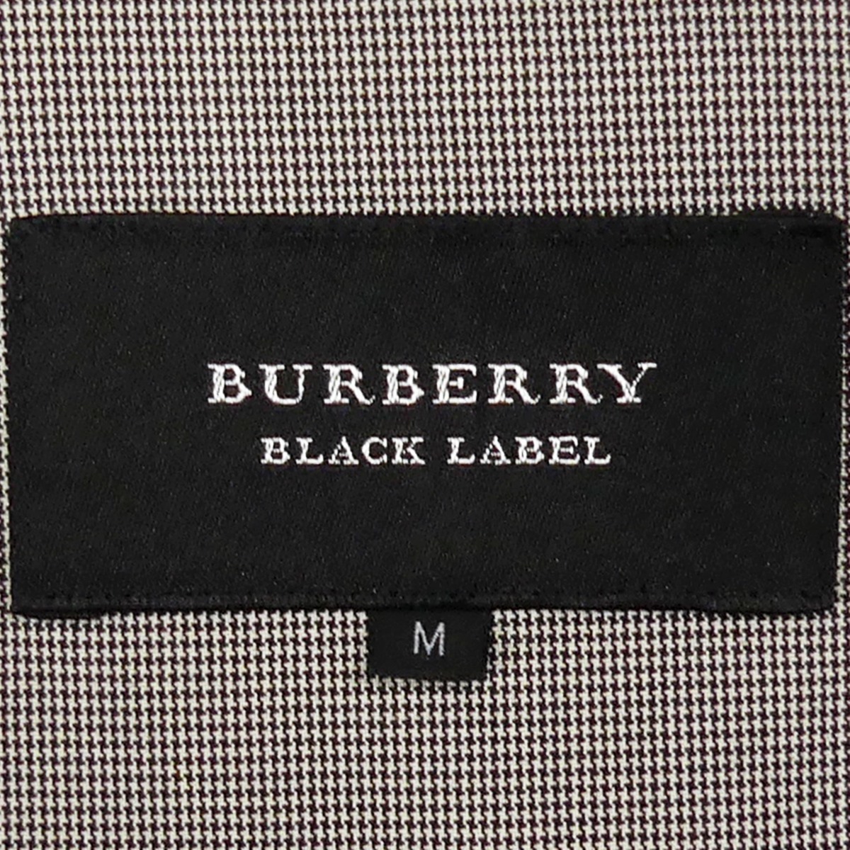 即決☆日本製 BURBERRY BLACK LABEL☆メンズM 廃版 スィングトップ