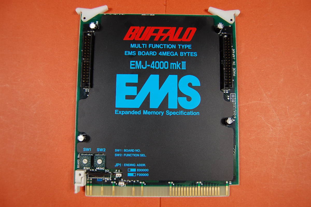 PC98 Cバス用 メモリボード BUFFALO EMJ-4000mkⅢ 動作未確認 現状渡し ジャンク扱いにて L-125 0363 _画像1