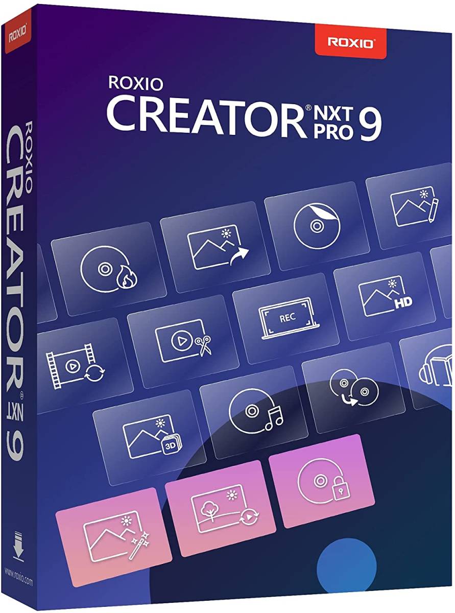 Roxio Creator NXT Pro 9 [並行輸入品] 即決！送料込み☆ ロキシオ クリエーター 製品をご利用頂けるまでサポート☆_画像1