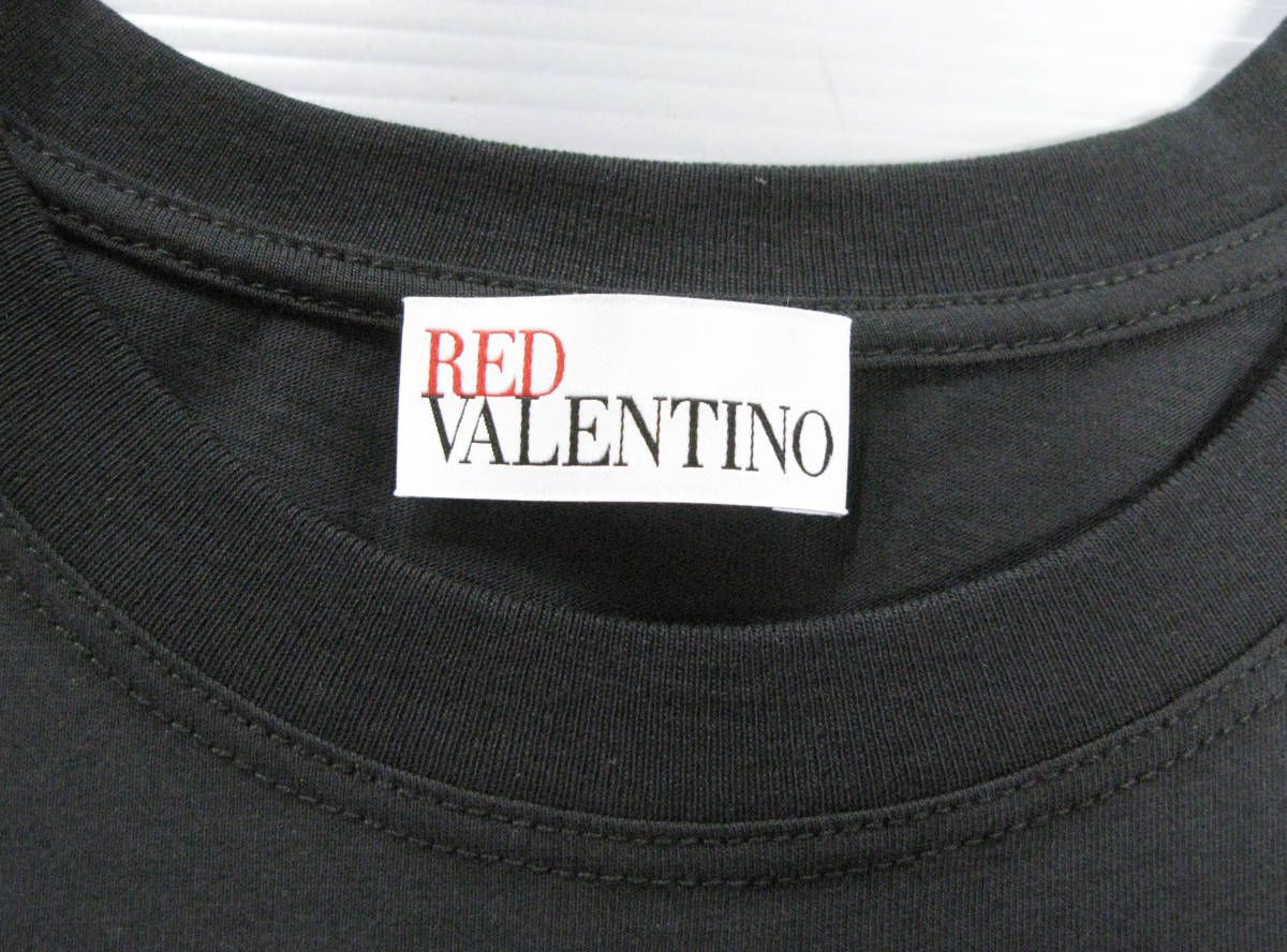 RED ヴァレンチノ：レース付き ワンピース 未使用 展示品 L （ RED VALENTINO Long Dress L Brand New _画像6