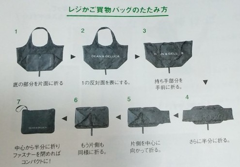 DEAN&DELUCA レジカゴバッグ(雑誌付録)