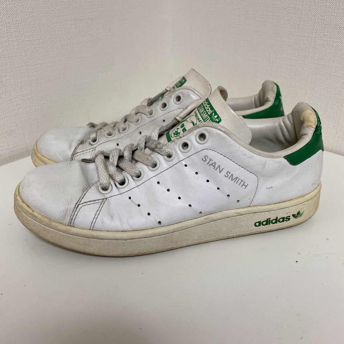 adidas STAN SMITH US6H .5cm アディダス スタンスミス 白×緑