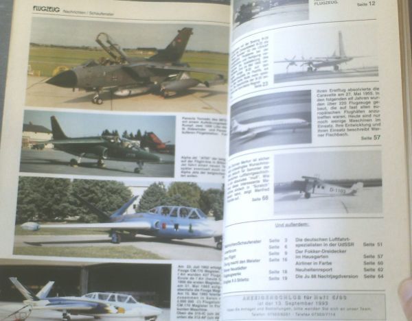 洋書【ＦＬＵＧＺＥＵＧ（飛行機）/ダグラスＸー３・Ｂー３２ドミネーター等】Ｇmbh（全７２ページ）/平成５年_画像2