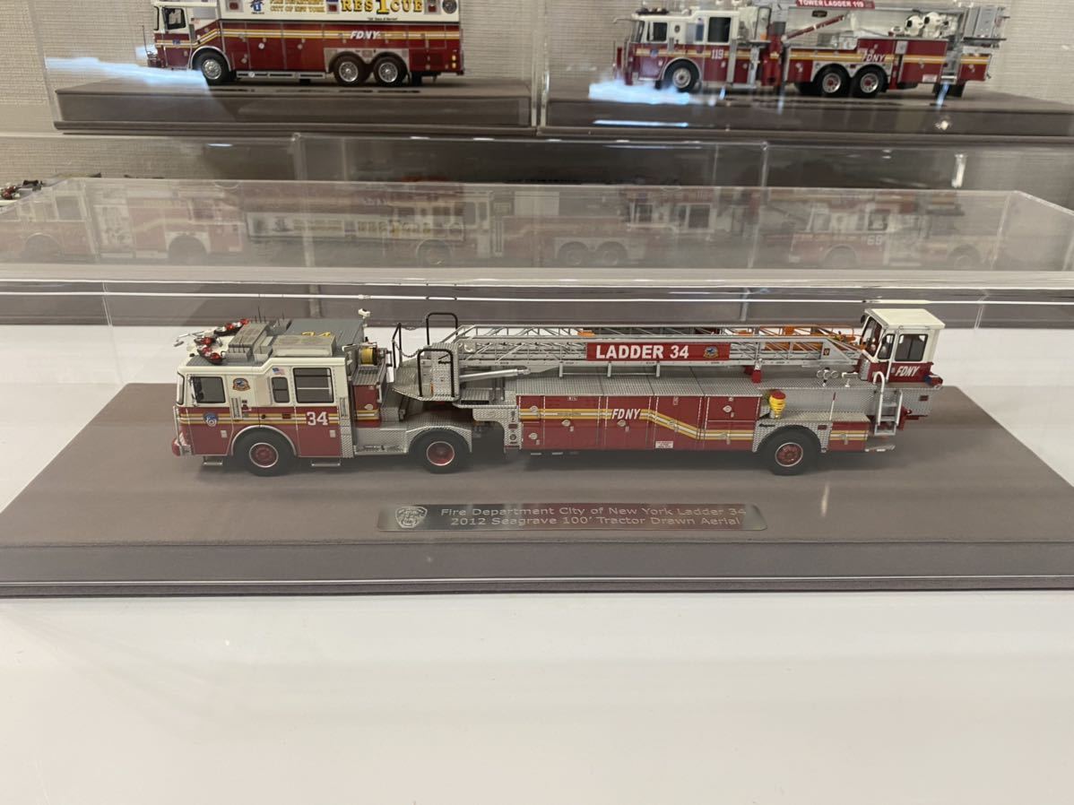 【国産超激得】Fire replicas 1/50 FDNY 消防車　code3 6台セット 商用車、公用車