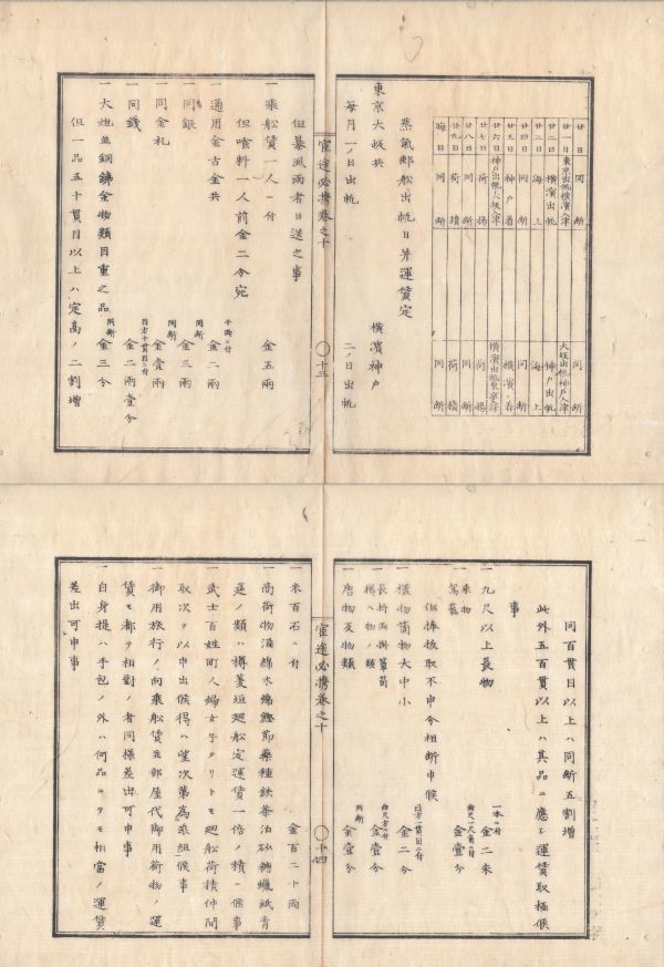 N21100140○官途必携 巻十明治5年外史局編○器械部-船艦 蒸気郵船規則商船規則制定,横須賀港修船場(明治3) 工部省長崎製鉄所船舶修理(同4)_画像8