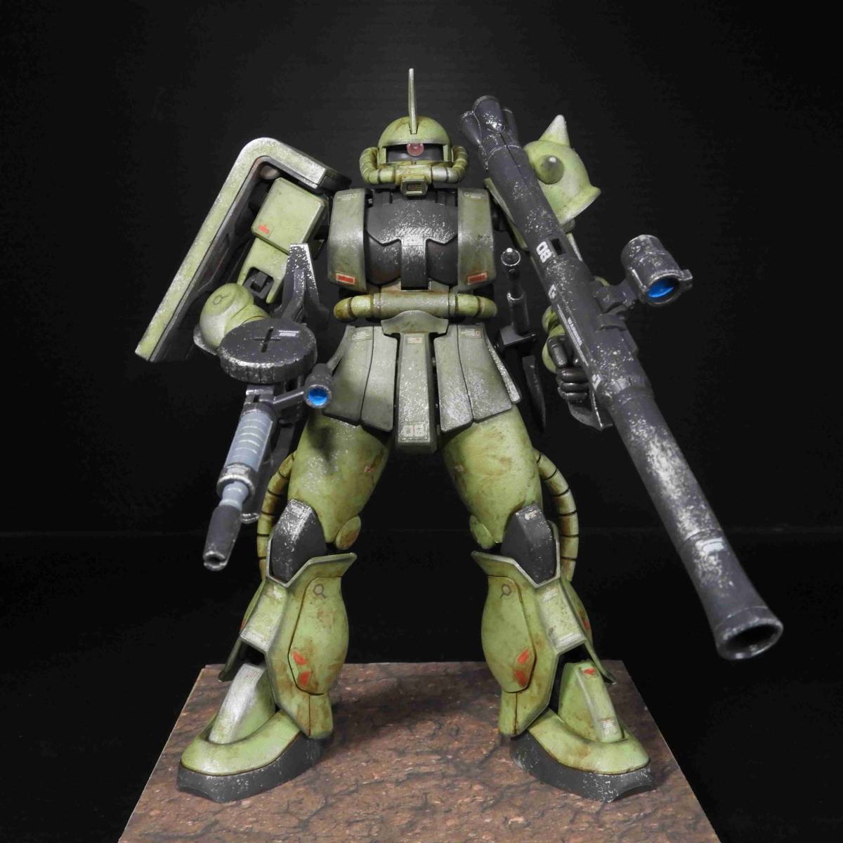 HGUC ザクⅡ / ガンプラ 完成品_画像5