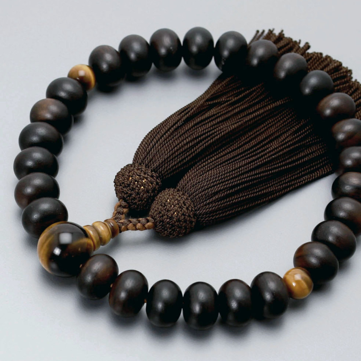 最大の割引 京念珠 男性用 数珠 京匠の伝統 仏具 仏壇 略式 対応