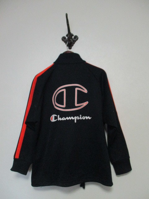 Champion チャンピオン 紺ジャージ上のみ サイズ140（USED)92121_画像4
