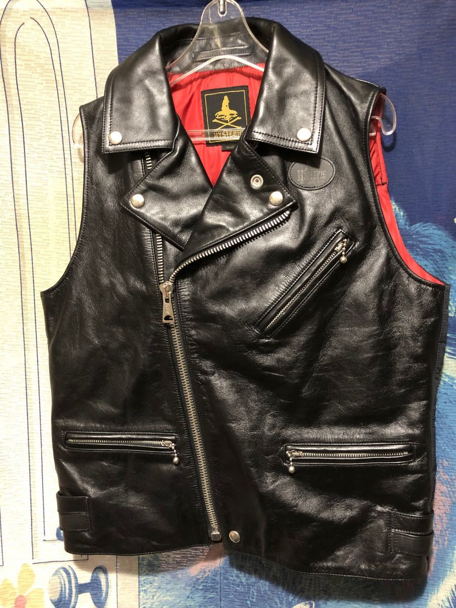 HYSTERIC GLAMOURヒステリックグラマー ライダースジャケット ベスト