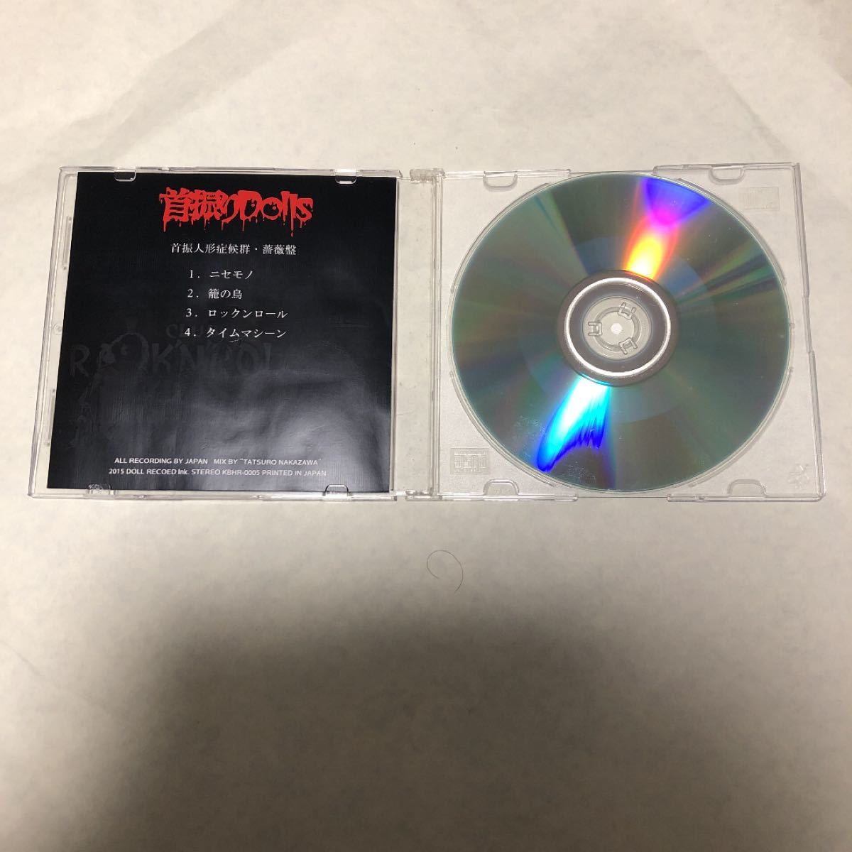 騒音寺 自主制作CD-R 首振りDolls 自主製作盤ライブ限定CD-R 薔薇盤|Yahoo!フリマ