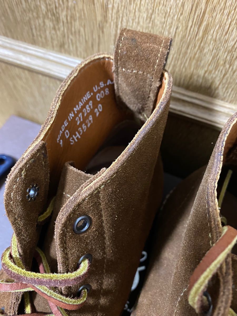 未使用 RANCOURT&Co ランコート スエードブーツ SHIPS別注 RED 未使用 RANCOURT&Co ランコート スエードブーツ SHIPS別注 RED