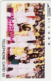 豪華 テレカ カードショップトレジャー 1988.8.10 DELUXE 夜のヒットスタジオ シブがき隊 テレホンカード グループ