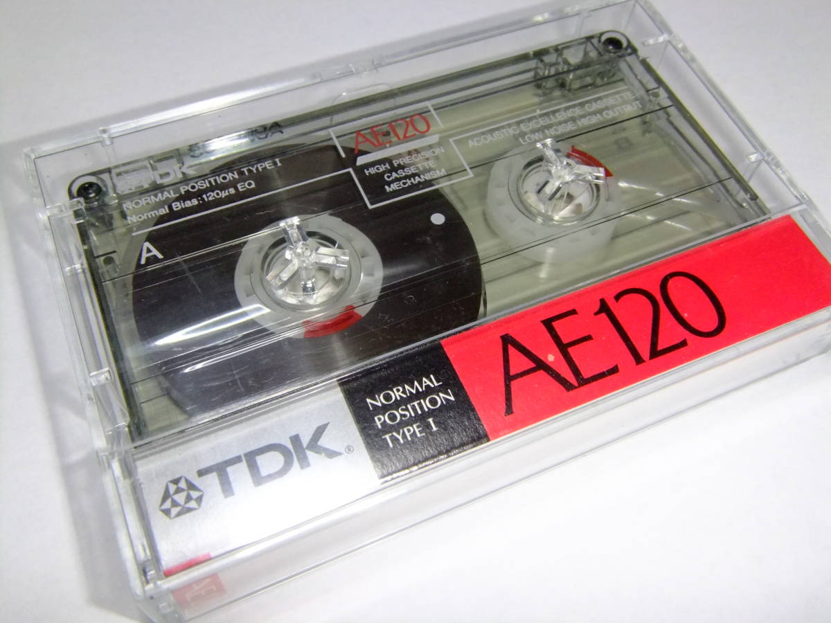 使用済み 中古 カセットテープ TDK AE120 ノーマル Type1 120分 1本 No.5270