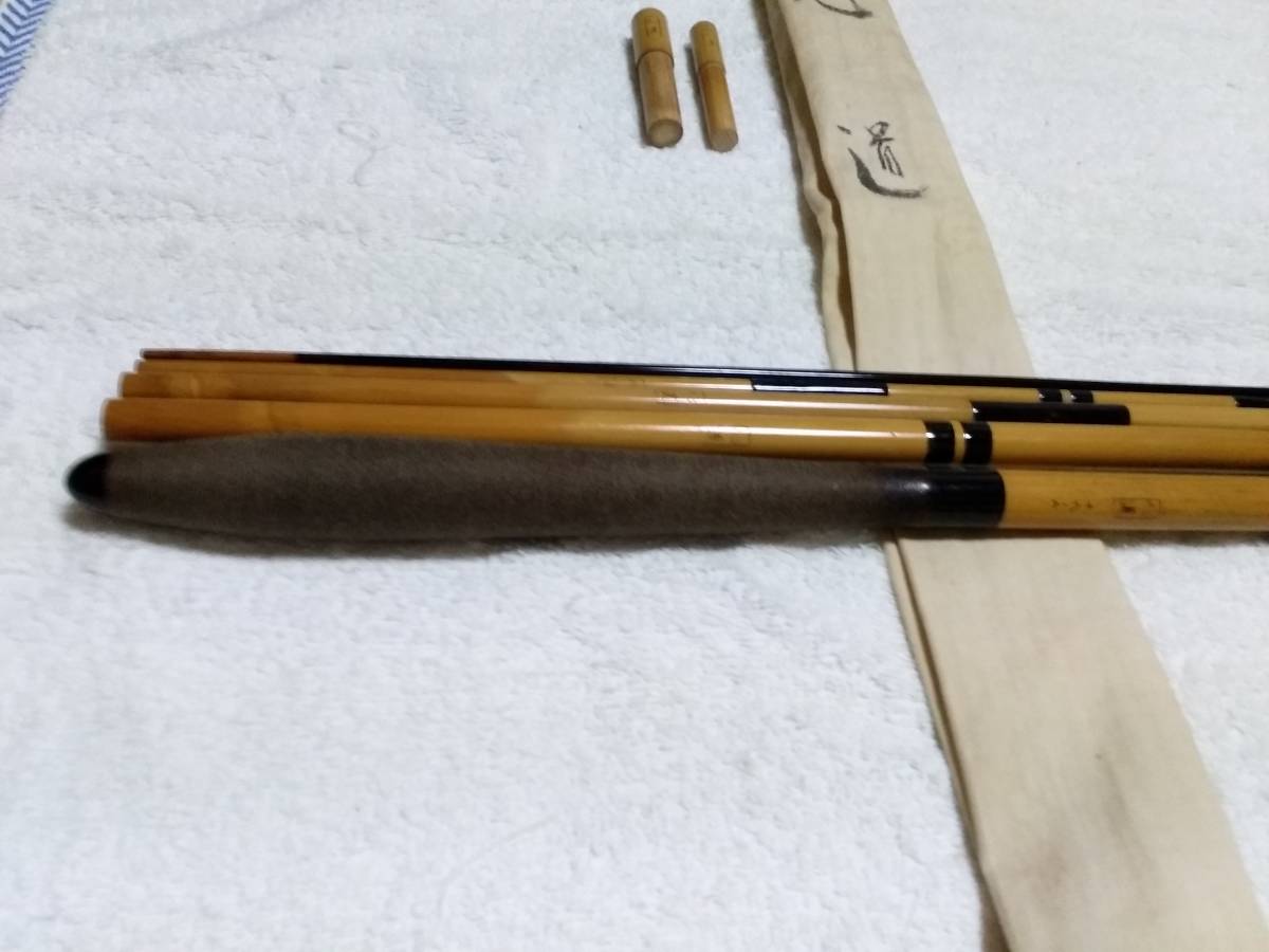贈り物 紀州竹竿 心道 16.5尺 美品ですが ヘラブナ竿 ヘラブナ竿