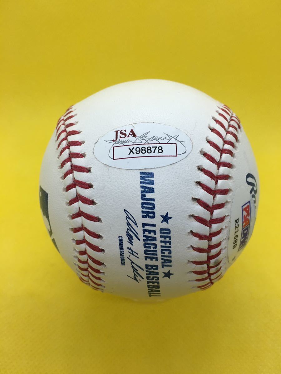 【MLB】マイク・トラウト　ブライス・ハーパー　ダブル直筆サインボール　ダブル証明書　公式球　JSA　PSA/DNA　エンゼルス　フィリーズ