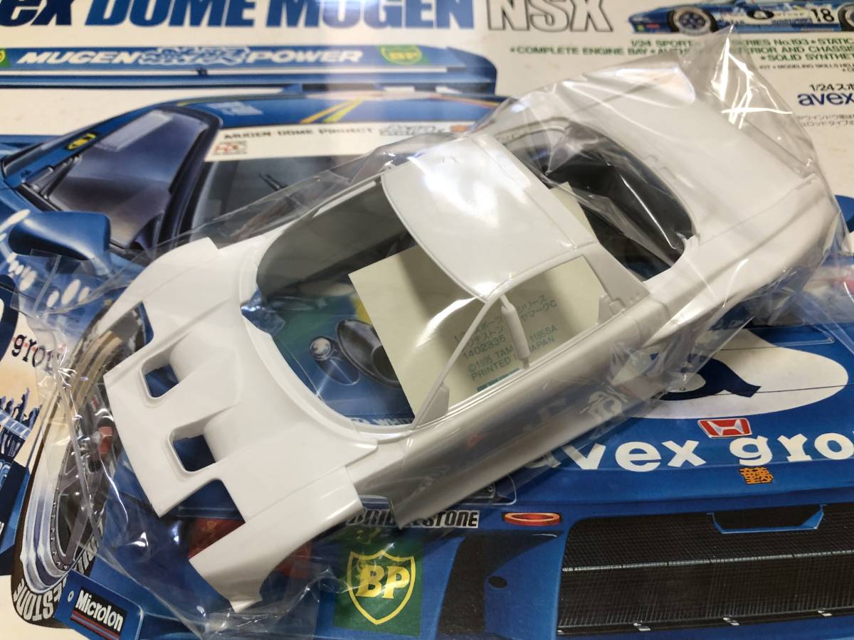 タミヤ 1/24 ホンダ avex DOME MUGEN NSX 童夢 無限 タミヤ 1/24 ホンダ avex DOME MUGEN NSX 童夢 無限