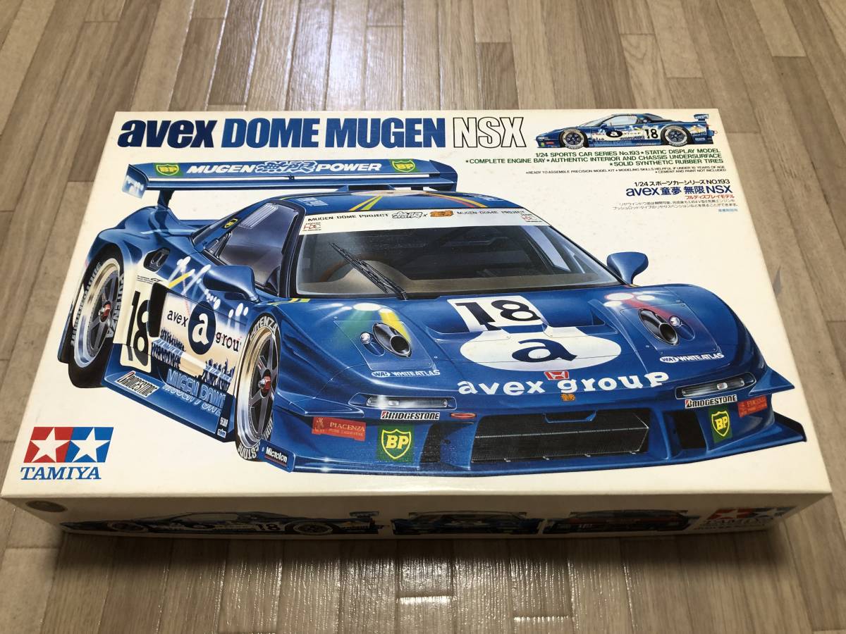 タミヤ 1/24 ホンダ avex DOME MUGEN NSX 童夢 無限 タミヤ 1/24 ホンダ avex DOME MUGEN NSX 童夢 無限