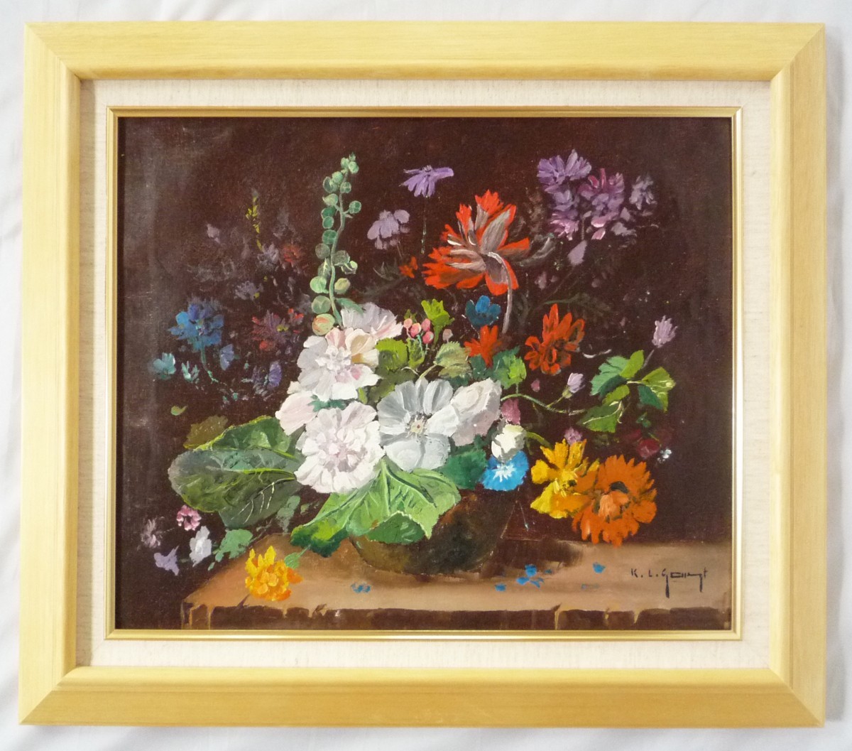 日本未発売 ヨーロッパ絵画 ガスト作 花瓶の花 2 新品額縁付 F8号 肉筆油絵 静物画 Labelians Fr 日本未発売 ヨーロッパ絵画 ガスト作 花瓶の花 2 新品額縁付 F8号 肉筆油絵 静物画 Labelians Fr