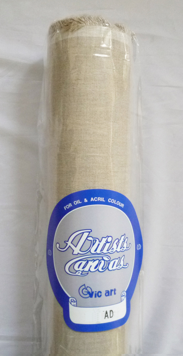 画材 ロールキャンバス AD 麻中目 油彩画専用 174cmX5m
