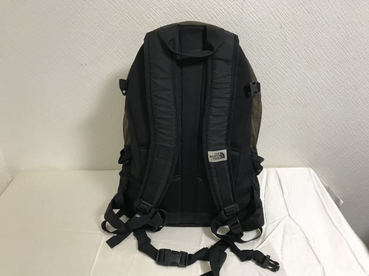 本物ザノースフェイスTHENORTHFACEナイロンリュックサックバッグビジネスバックパックバックレディースメンズ茶ブラウン旅行バックパック