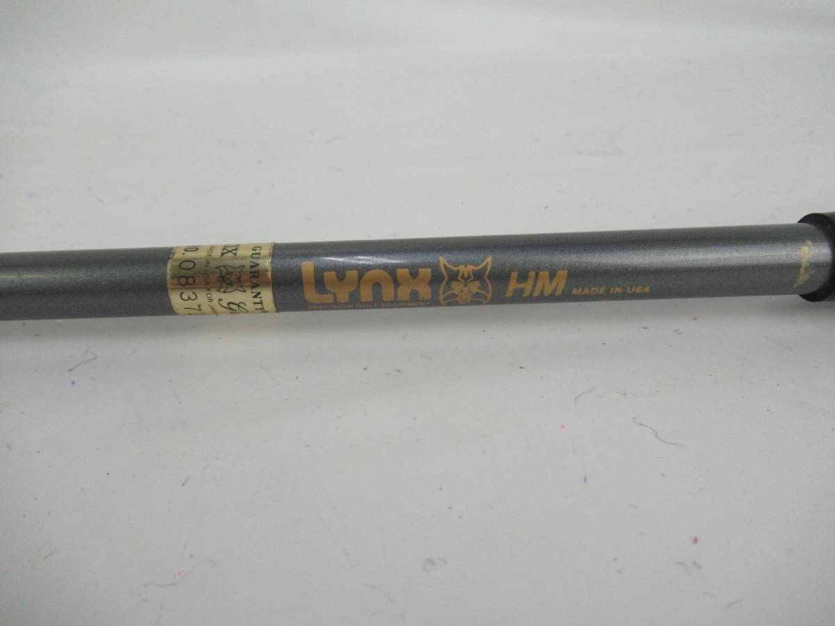 ★Lynx リンクス MASTER MODEL アイアン #3-#9 7本セット 純正カーボンシャフト B976★レア★激安★中古★_画像5