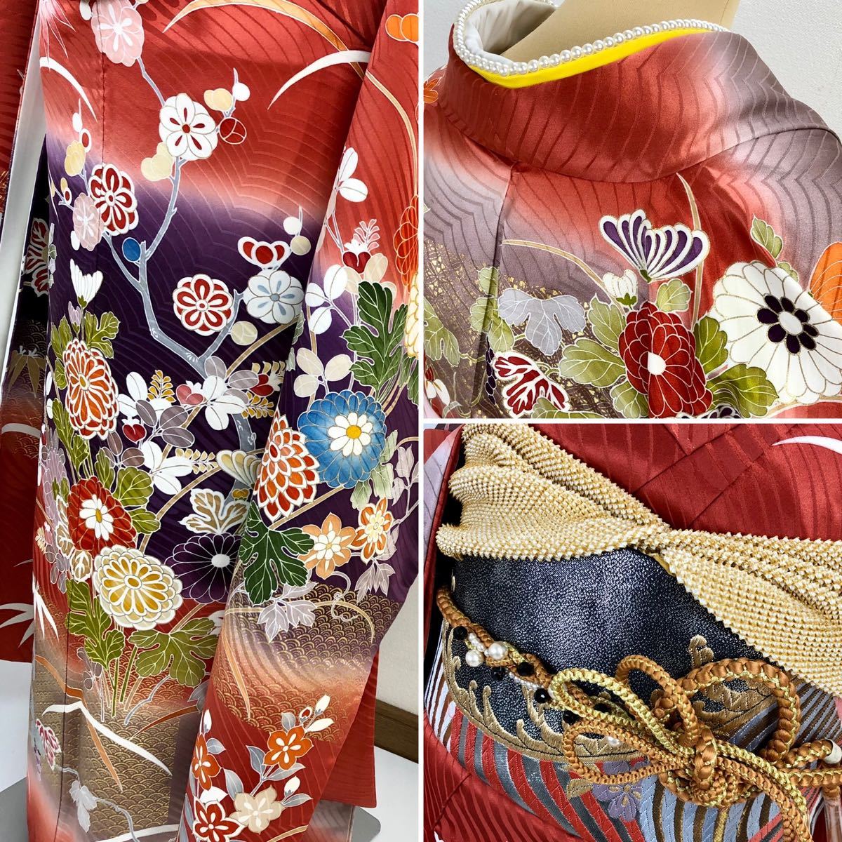 美品 豪華 総柄【古典柄】正絹 振袖セット s361 ccorca.org