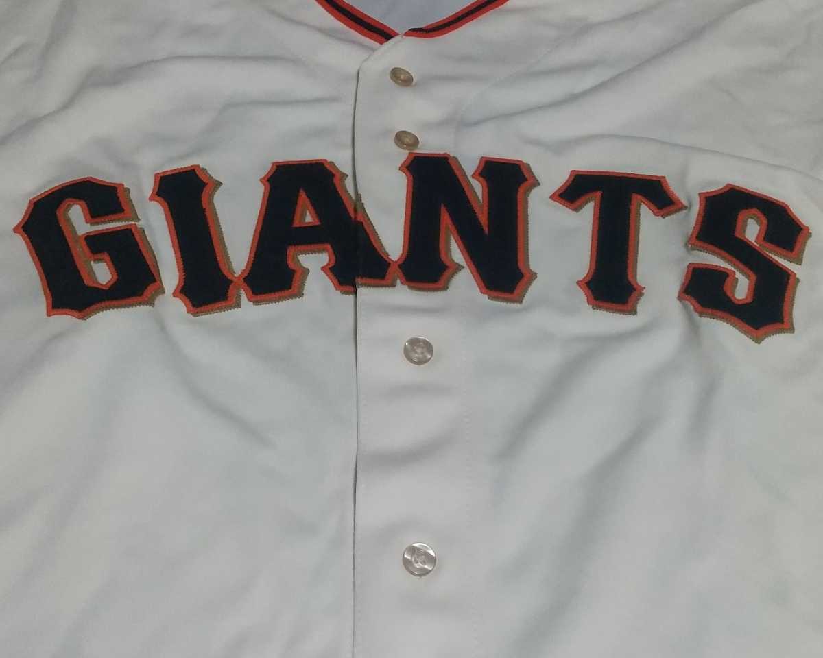 値下げ交渉 2000年代 サンフランシスコ ジャイアンツ オーセンティック 紙タグ付き USA製 検)MLB San Francisco GIANTS BONDS ボンズ 新庄_画像4