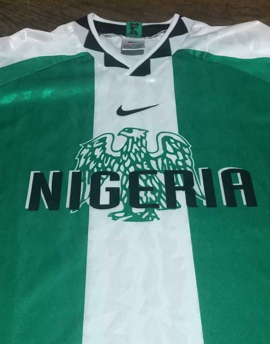 値下交渉 1996年 アトランタ オリンピック 金メダル ナイジェリア代表 NIKE 検)NIGERIA SUPER EAGLES ATLANTA OLYMPIC GOLD MEDAL KANU Y2K