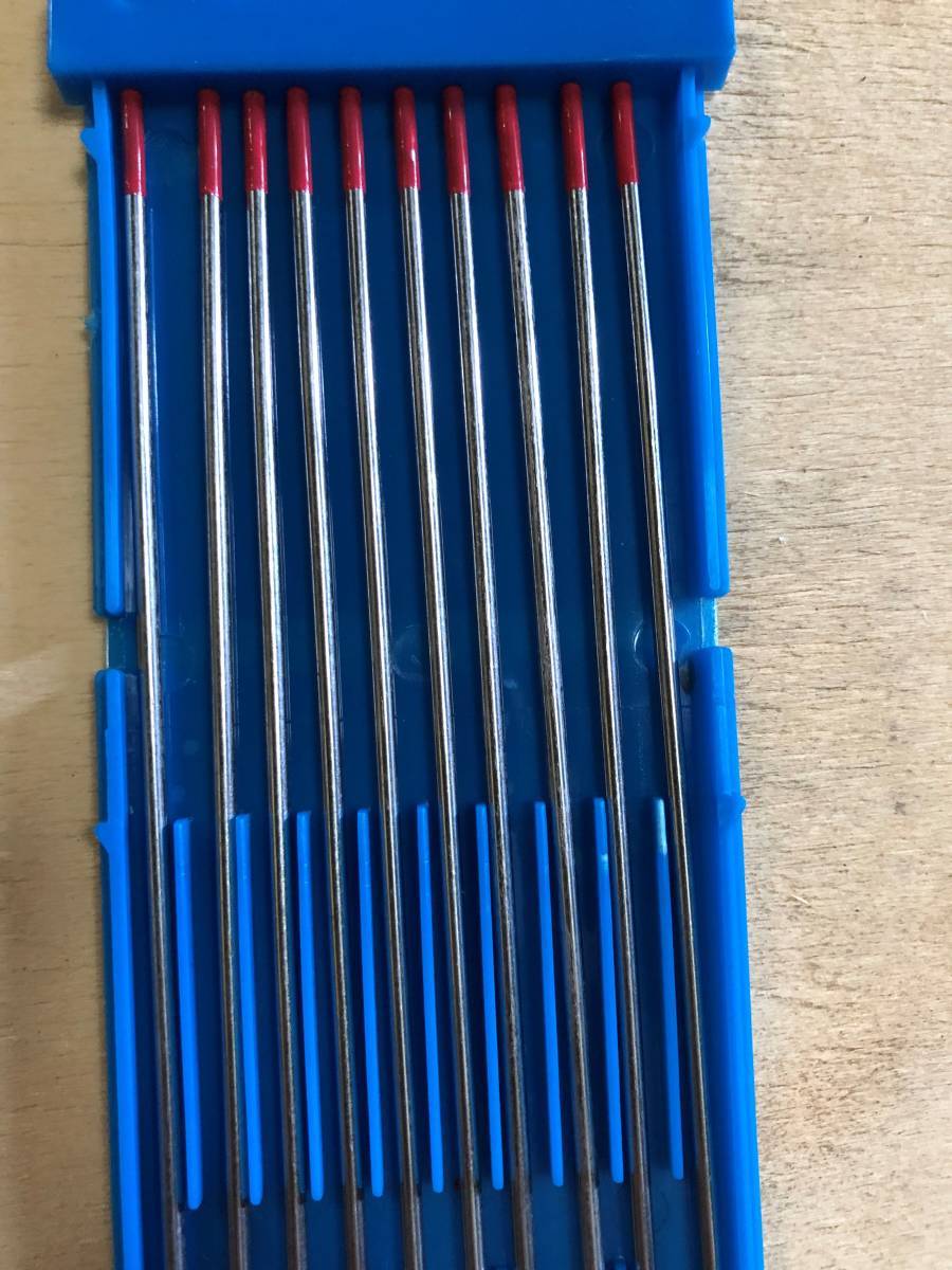 1着でも送料無料 TIG溶接タングステン電極棒3.2㎜ トリタンWT20 17000円/100本 - 半自動溶接機 1着でも送料無料 TIG溶接タングステン電極棒3.2㎜ トリタンWT20 17000円/100本 - 半自動溶接機