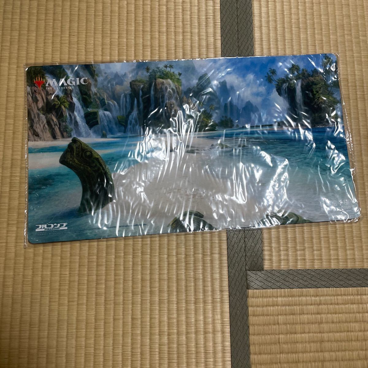 MTG 国別選手権2018 日本 プレイマット 溢れかえる岸辺 プレイマット日本選手権2018 溢れかえる岸辺|Yahoo!フリマ(旧