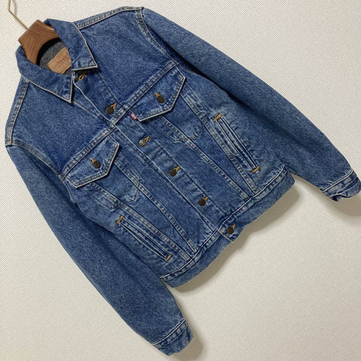 80s Levi's リーバイス 70506 ブランケット デニムジャケット S 80s Levi's リーバイス 70506 ブランケット デニムジャケット S