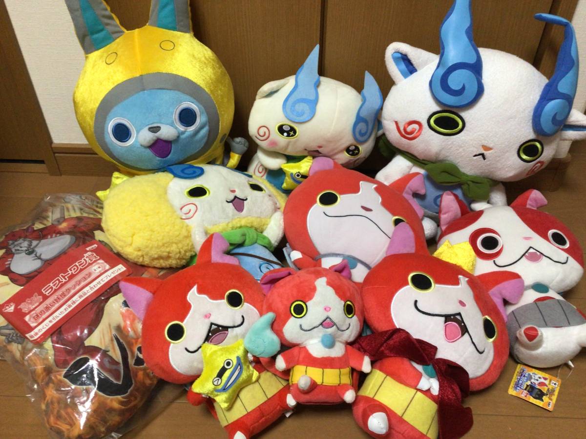 妖怪ウォッチ ぬいぐるみ まとめて 10点 ージバニャン Usaピョン コマさん 一番くじ アミューズメント景品 市販品 など キャラクター 売買されたオークション情報 Yahooの商品情報をアーカイブ公開 オークファン Aucfan Com 妖怪ウォッチ ぬいぐるみ まとめて 10点 ージバニャン Usaピョン コマさん 一番くじ アミューズメント景品 市販品 など キャラクター 売買されたオークション情報 Yahooの商品情報をアーカイブ公開 オークファン Aucfan Com