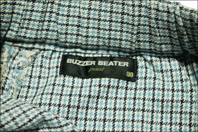【M】 BUZZER BEATER ブザービーター ショーツ ショートパンツ セレクト ブランド チェック イージー ヴィンテージ 古着 オールド ED121_画像6