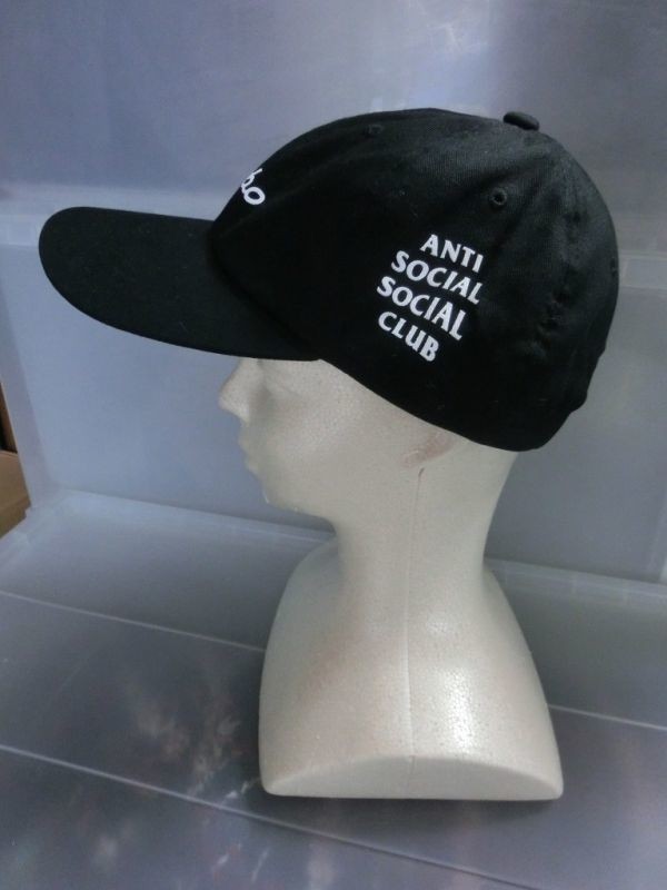 NEIGHBORHOOD x Anti Social Social Club TURBO CAP キャップ 帽子 ブラック アンチソーシャルソーシャルクラブ ネイバーフッド_画像2