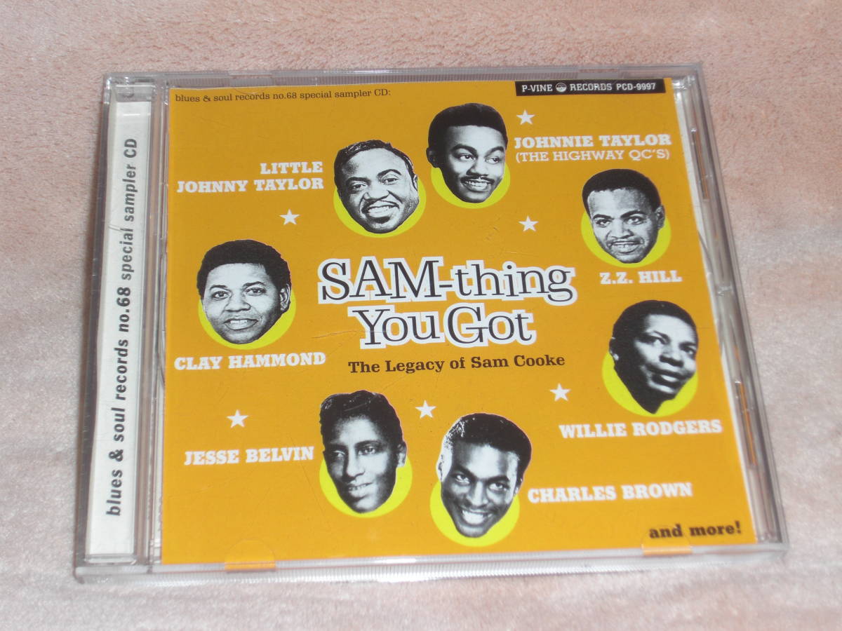 付属CD SAM-thing You Got ブルース & ソウル・レコーズ　№６８　特集 サム・クック　　　雑誌＋CD Sam Cooke_画像1