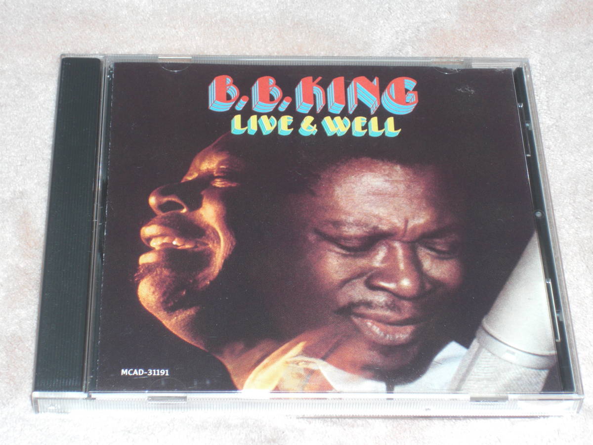 US record CD B.B. King | Live & Well (MCA Records MCAD-31191) -Reissue- I blues