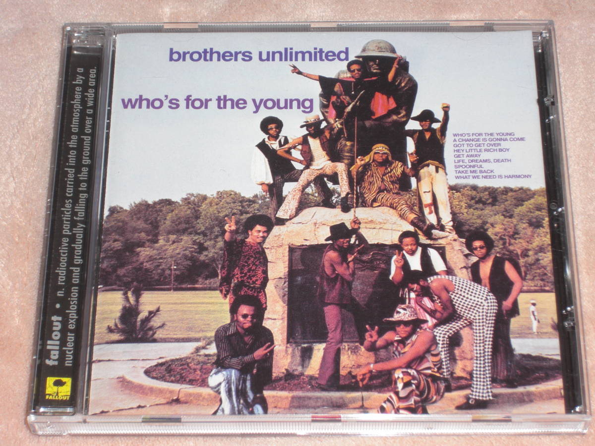 UK盤CD　Brothers Unlimited ー Who's For The Young 　（Fallout FOCD2096）　J soul_画像1