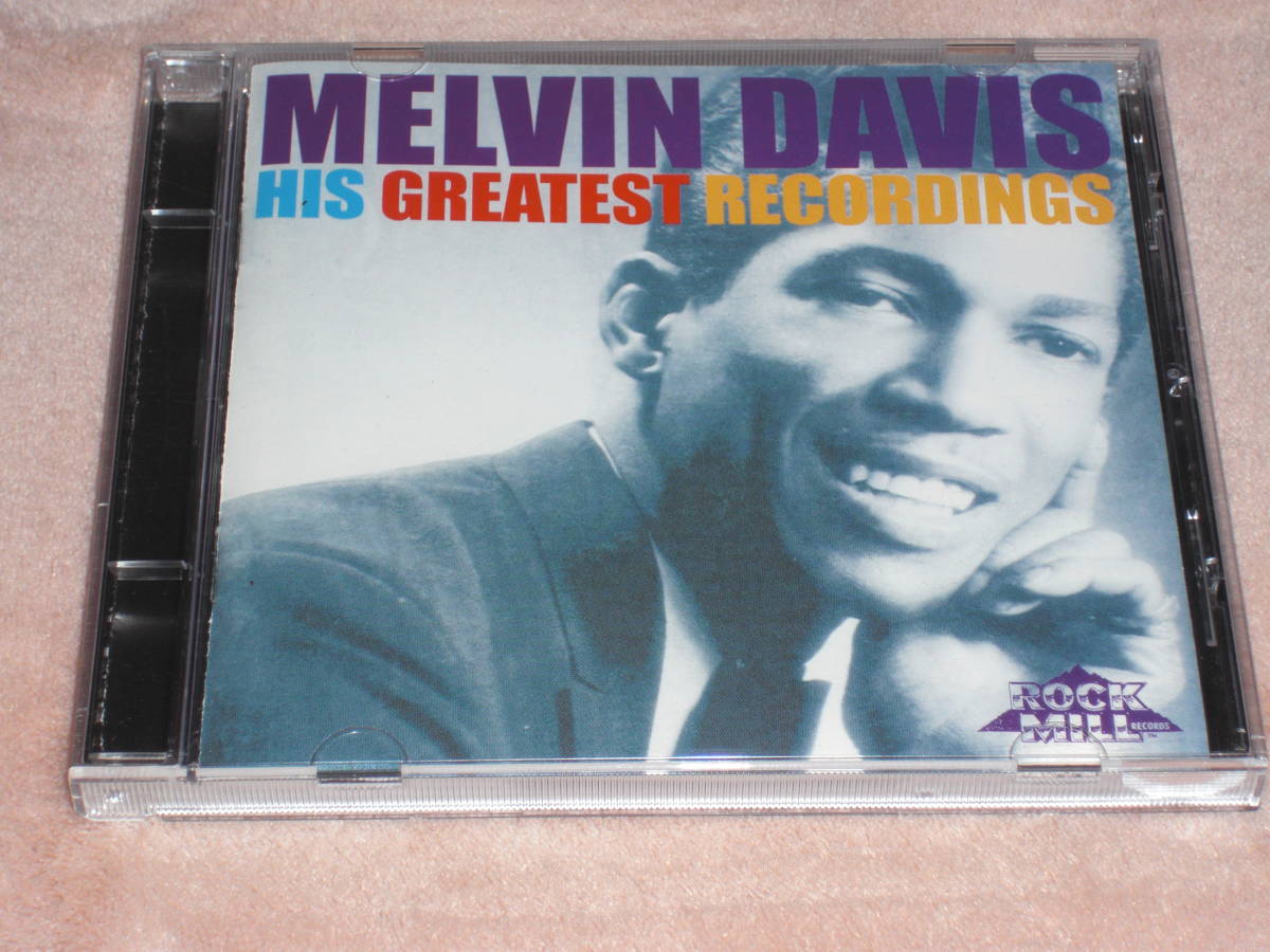 UK盤CD　Melvin Davis ー His Greatest Recordings 　（Rock Mill Records RMR1001）　L soul_画像1