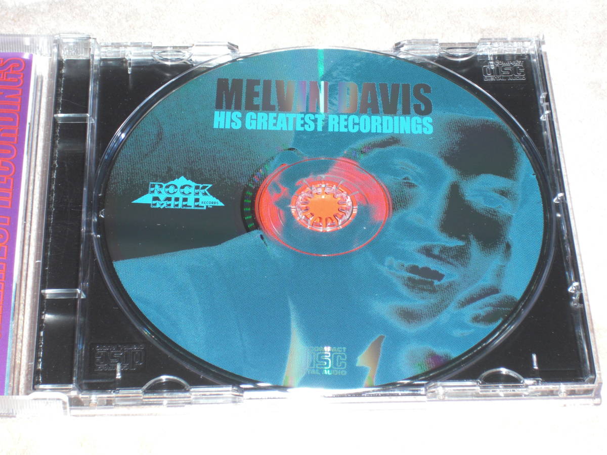 UK盤CD　Melvin Davis ー His Greatest Recordings 　（Rock Mill Records RMR1001）　L soul_画像4