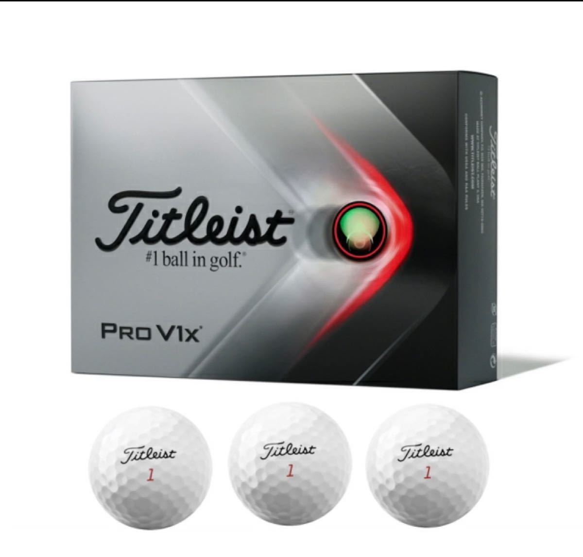 タイトリスト PRO V1X 21 ダブルナンバー 2ダース(24球) プロv1-