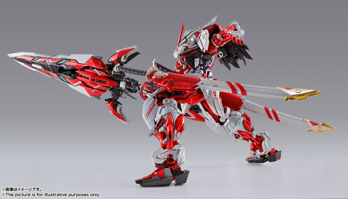 バンダイスピリッツ METAL BUILD ガンダムアストレイ レッドフレーム改