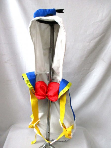 RUBIES/ Roo бисер * костюм сумка Donald Duck Kids размер капот рюкзак Halloween 